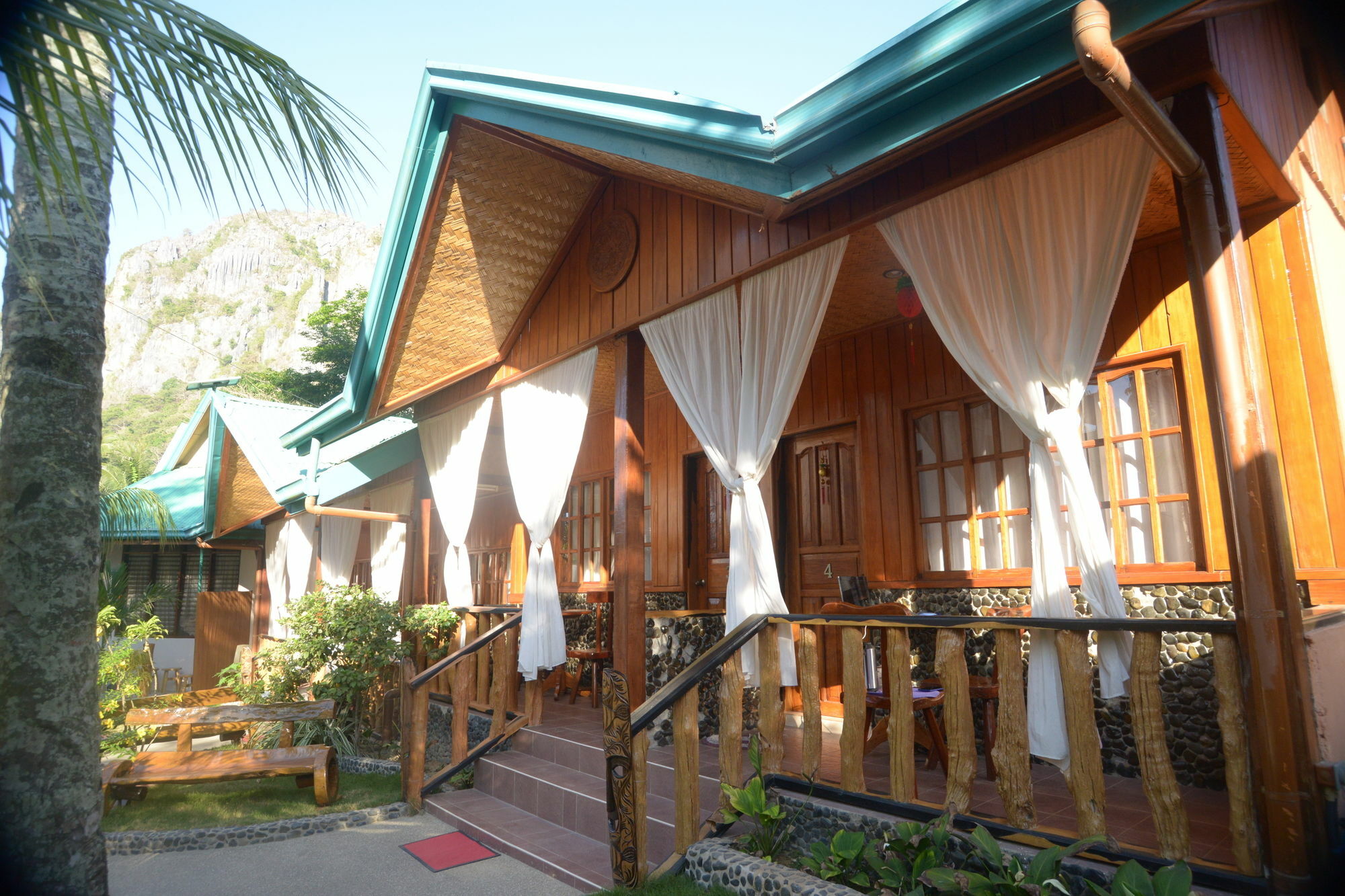 Jurias Garden Hotel El Nido Exterior foto